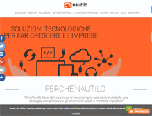 Tablet Screenshot of nautilo.it